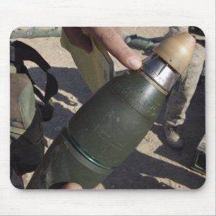 Tapis De Souris Un chef d'équipe indique un délai