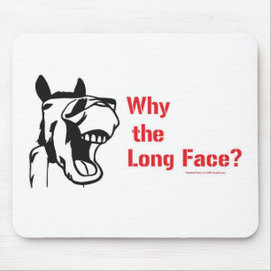 Tapis De Souris Un cheval entre dans une barre…