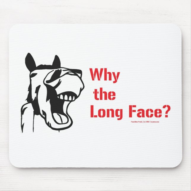 Tapis De Souris Un cheval entre dans une barre… (Devant)