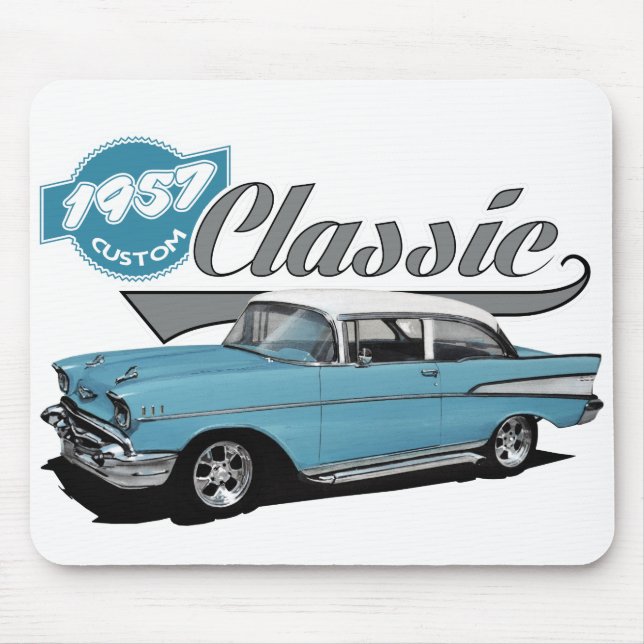 Tapis De Souris Un classique bleu (Devant)