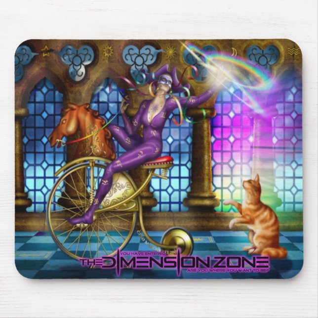 Tapis De Souris Un contact de couleur (Devant)