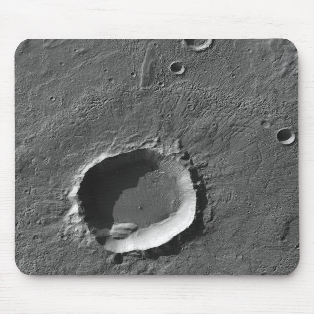 Tapis De Souris Un cratère sur Mars (Devant)