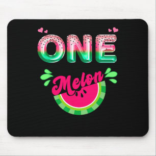 Tapis De Souris Un Dans Un Melon Mère Maîtrise Anniversaire Groupe