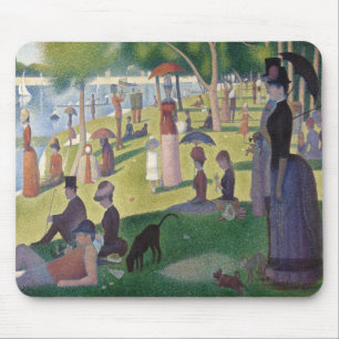 Tapis De Souris Un dimanche à La Grande Jatte par Georges Seurat