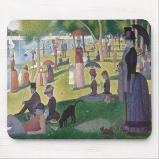 Tapis De Souris Un dimanche à La Grande Jatte par Georges Seurat