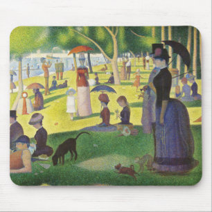 Tapis De Souris Un dimanche à La Grande Jatte par Georges Seurat