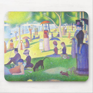 Tapis De Souris Un dimanche par Georges Seurat