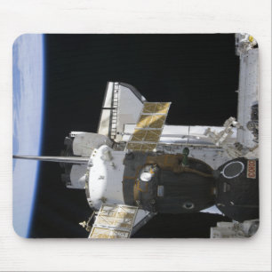 Tapis De Souris Un engin spatial Soyouz ancré