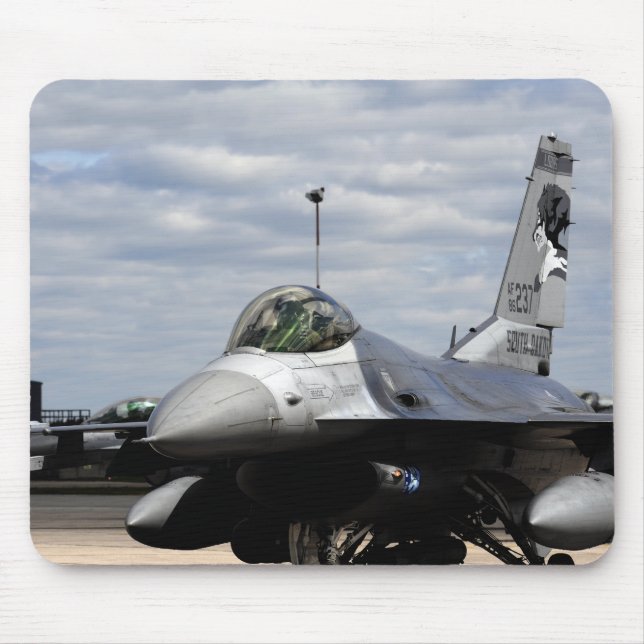 Tapis De Souris Un Faucon de combat F-16 (Devant)