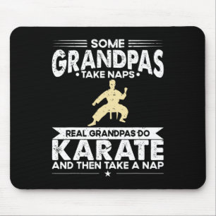 Tapis De Souris Un Grand-Père Naps Grand-Père Do Karaté