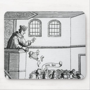 Tapis De Souris Un jésuite prêchant contre notre bible