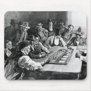 Tapis De Souris Un jeu de Faro à El Paso