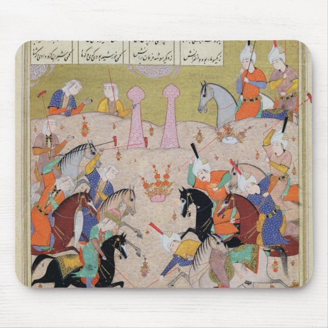 Tapis De Souris Un jeu de polo (Devant)