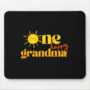 Tapis De Souris Un joyeux anniversaire grand-mère Premier tour aut