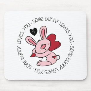Tapis De Souris Un Lapin T'Aime