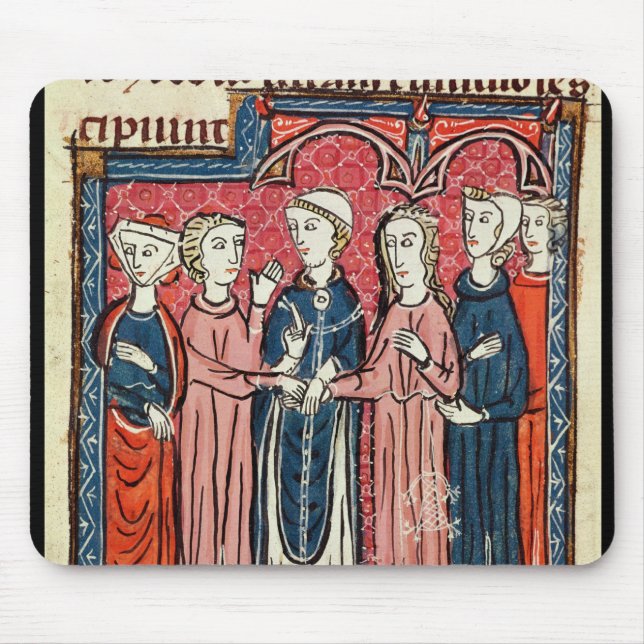 Tapis De Souris Un mariage, de 'Decrets de Gratien' (Devant)
