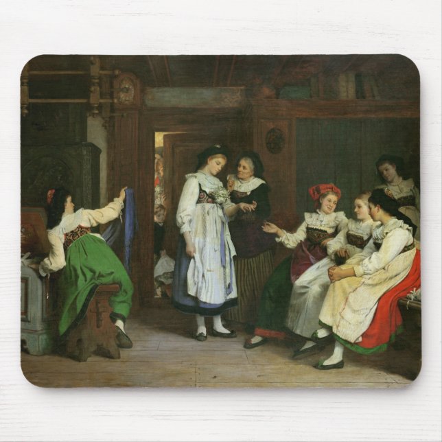 Tapis De Souris Un mariage en Alsace inférieure (Devant)