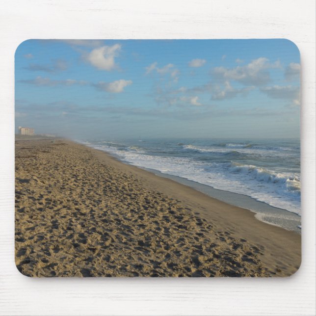 Tapis De Souris Un matin de plage de cacao (Devant)