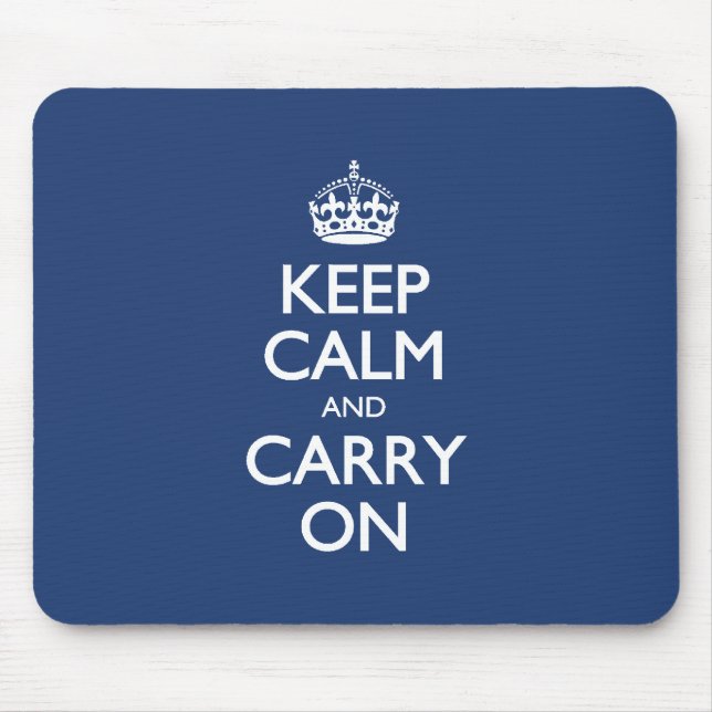 Tapis De Souris Un message inspirant pour rester concentré et pers (Devant)