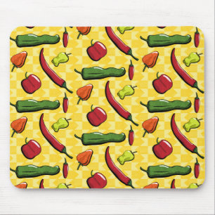 Tapis De Souris Un monde de poivrons mousepad