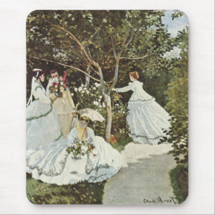 Tapis De Souris Un moulin à vent à Zaandam Claude Monet