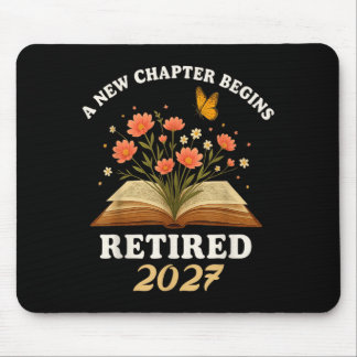 Tapis De Souris Un nouveau chapitre commence Retraité 2027 Livre f