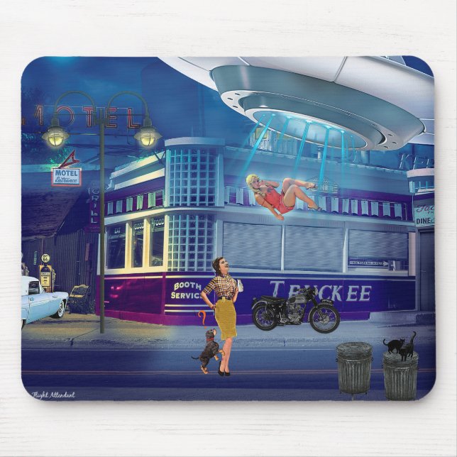 Tapis De Souris Un nouvel agent de bord (Devant)