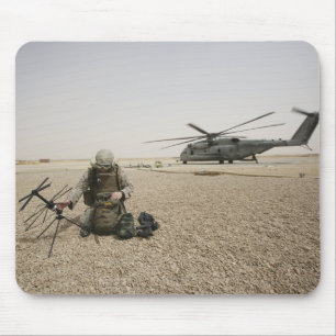 Tapis De Souris Un opérateur radio de champ