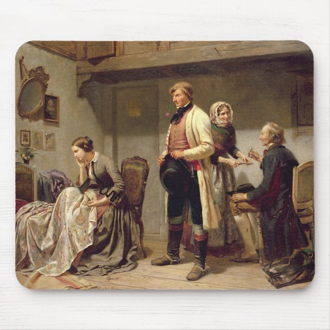 Tapis De Souris Un pain grillé aux couples engagés (Devant)