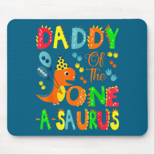 Tapis De Souris Un Papa Saurus 1er Anniversaire Dinosaure