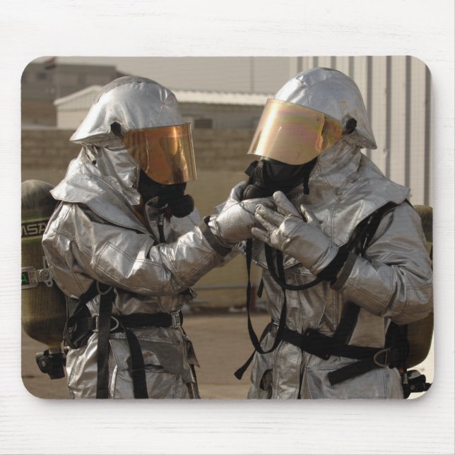 Tapis De Souris Un pompier irakien (Devant)