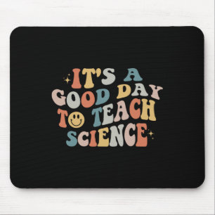 Tapis De Souris Un Professeur De Sciences Donne Un Bon Jour À L'En