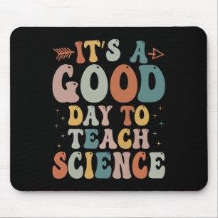 Tapis De Souris Un Professeur De Sciences Donne Un Bon Jour À L'En