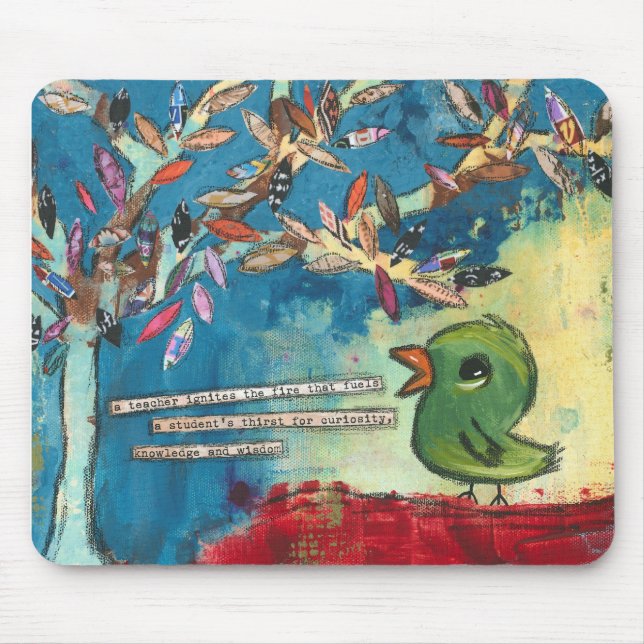 Tapis De Souris Un professeur met à feu… (Devant)