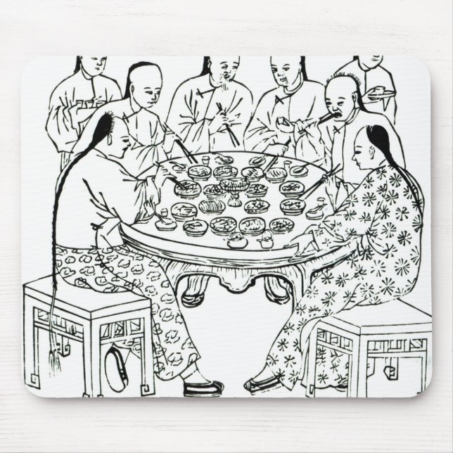 Tapis De Souris Un repas amical (Devant)