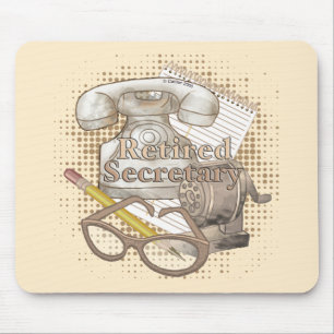 Tapis De Souris Un secrétaire à la retraite