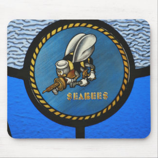 Tapis De Souris Un seul logo Seabee