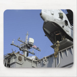 Tapis De Souris Un soldat à cordes rapides