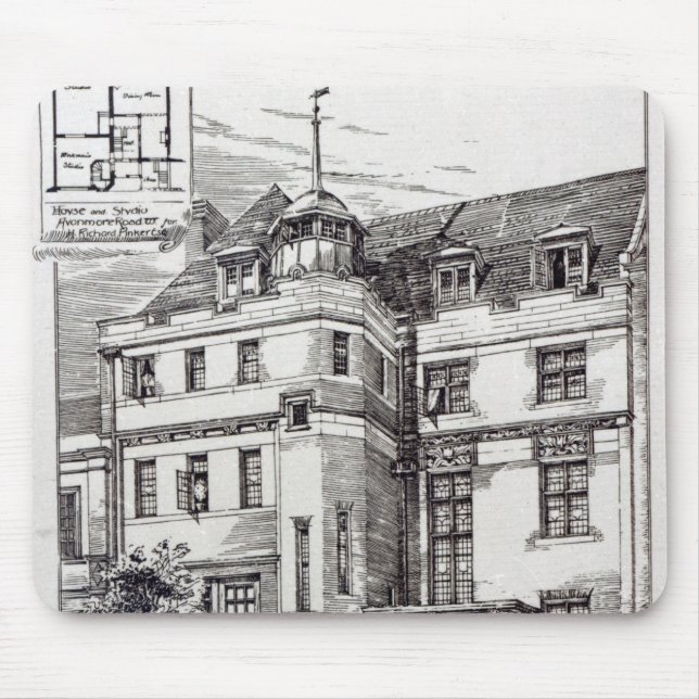 Tapis De Souris Un studio de sculpteurs, 1892 (Devant)