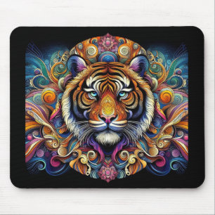 Tapis De Souris Un Tigre Majestueux - Souris