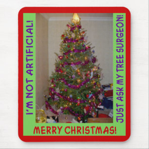 Tapis De Souris Un véritable arbre de Noël