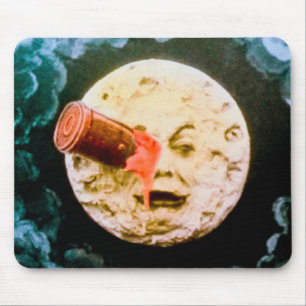 Tapis De Souris Un voyage à la lune