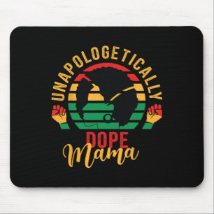Tapis De Souris Unapologtical Drug Noir Mois Histoire Africaine
