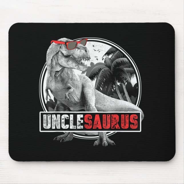 Tapis De Souris Unclesaurus Dinosaure Oncle Saurus (Devant)