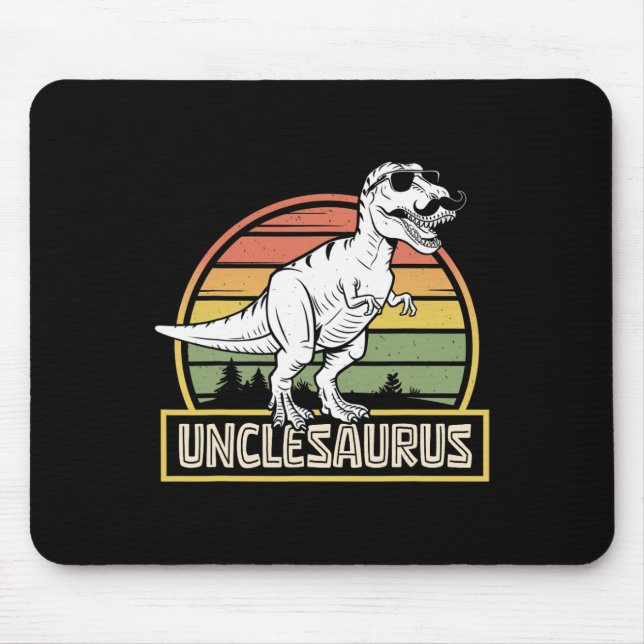 Tapis De Souris Unclesaurus T Rex Dinosaure Uncle Saurus Correspon (Devant)
