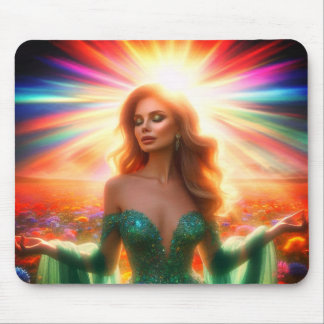 Tapis De Souris Under the Glorious Sparkling Sunshine on a Thick