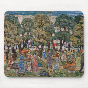 Tapis De Souris Under the Trees by Maurice Prendergast, Fine Art