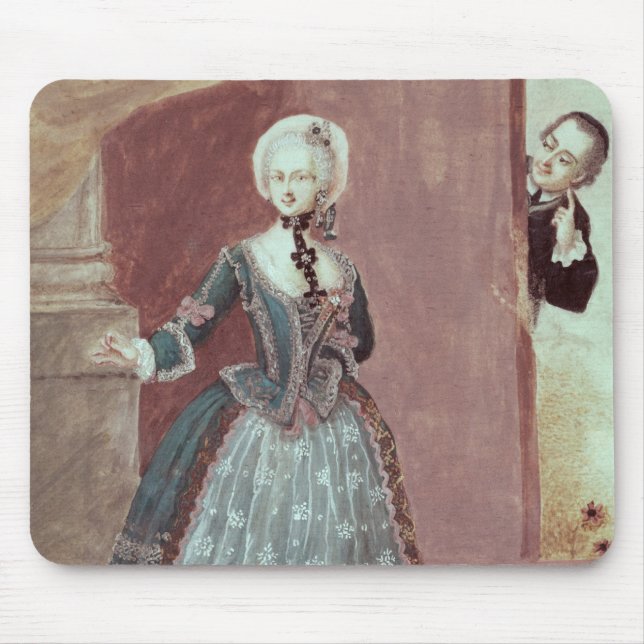 Tapis De Souris Une actrice dans le rôle de Rosine (Devant)