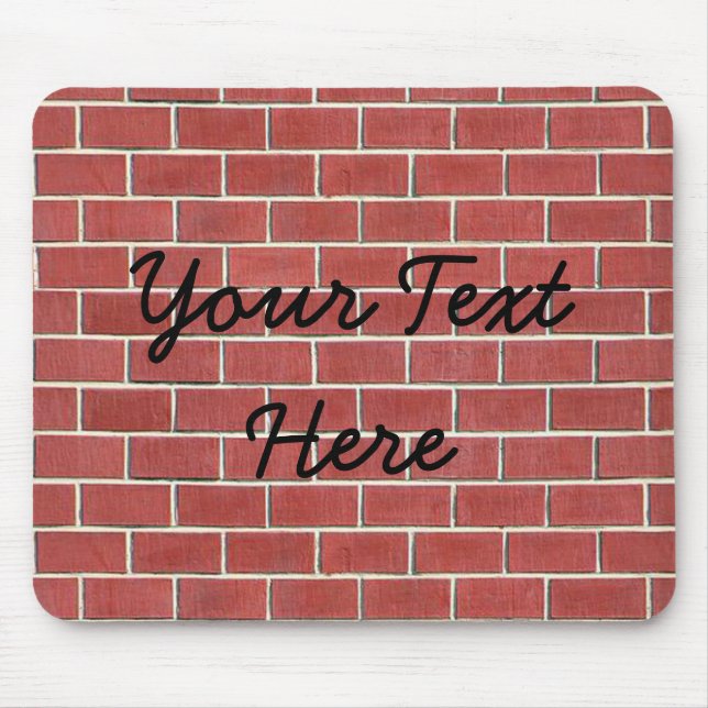 Tapis De Souris Une autre brique dans le mur (Devant)