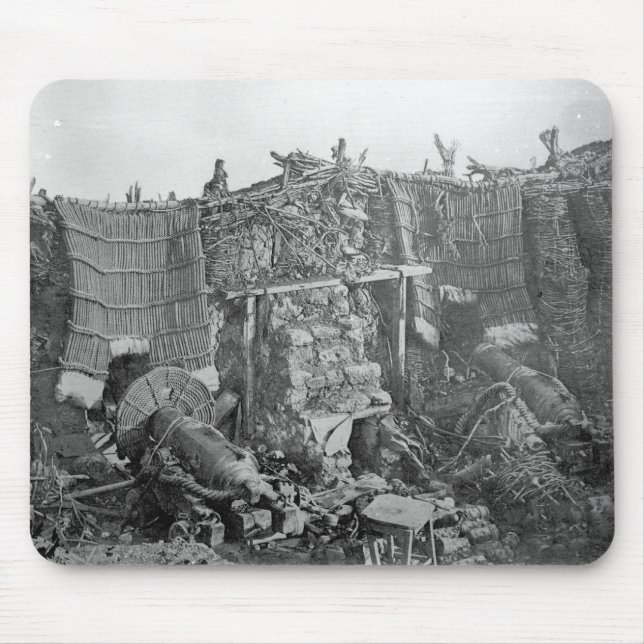 Tapis De Souris Une batterie de l'artillerie deux pendant la (Devant)